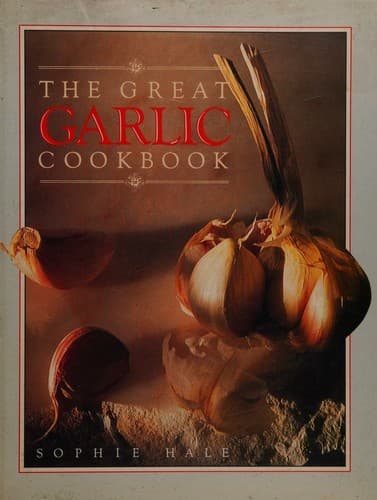 Tapa de The great garlic cookbook.