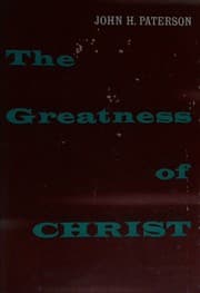 Tapa de The greatness of Christ