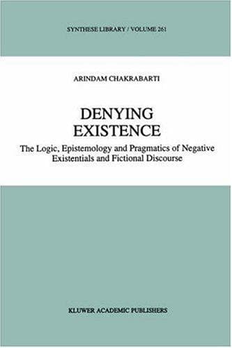 Tapa de Denying existence
