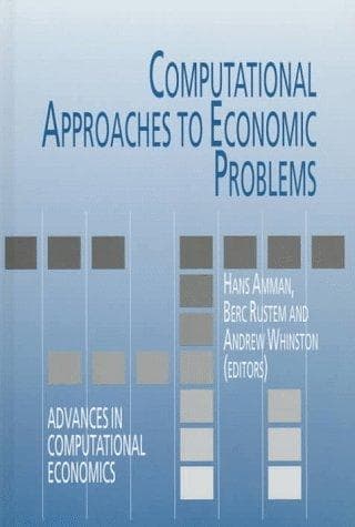 Tapa de Computational approaches to economic problems