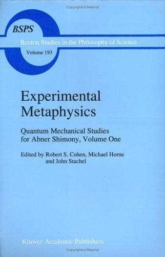 Tapa de Experimental Metaphysics