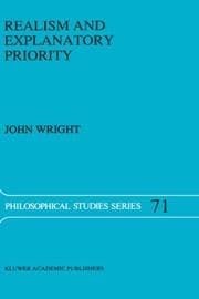 Tapa de Realism and explanatory priority