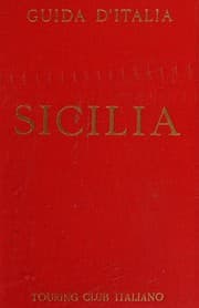 Tapa de Guida D'Italia Del Touring Club Italiano, Sicilia
