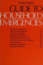 Tapa de Guide to Household Emergencies