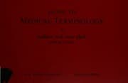 Tapa de Guide to medical terminology