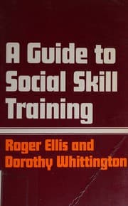 Tapa de A guide to social skill training