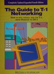 Tapa de The guide to T-1 networking