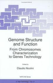 Tapa de Genome structure and function