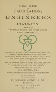 Tapa de Handbook of Calculations for Engineers and Firemen