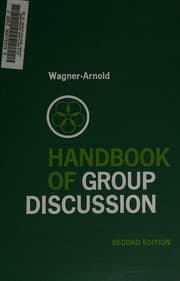Tapa de Handbook of group discussion