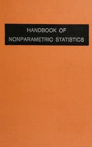 Tapa de Handbook of nonparametric statistics