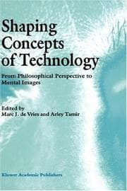 Tapa de Shaping concepts of technology