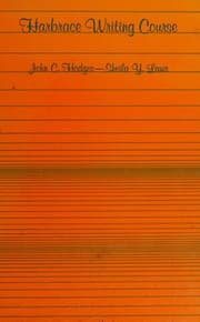 Tapa de Harbrace writing course