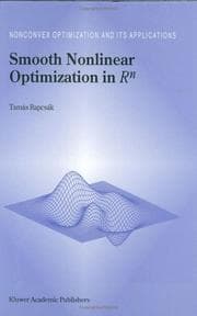 Tapa de Smooth Nonlinear Optimization of Rn (Nonconvex Optimization and Its Applications)