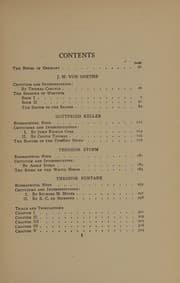 Tapa de German fiction