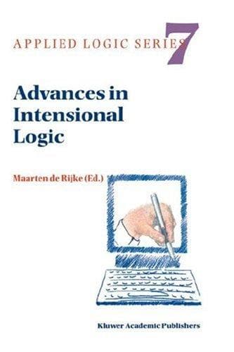 Tapa de Advances in intensional logic