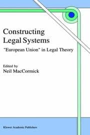 Tapa de Constructing legal systems