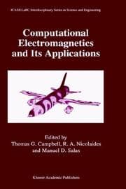 Tapa de Computational electromagnetics and its applications