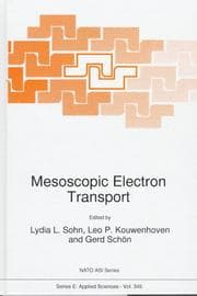 Tapa de Mesoscopic electron transport
