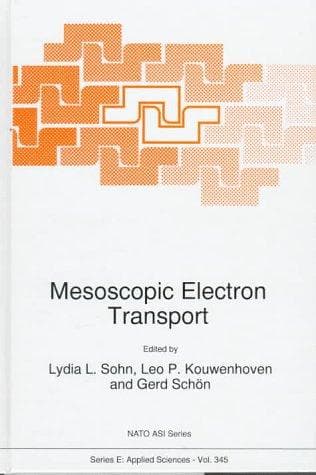 Tapa de Mesoscopic Electron Transport (NATO Science Series E: (closed))