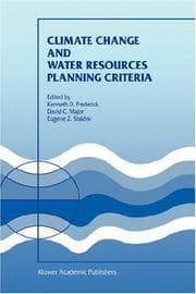 Tapa de Climate change and water resources planning criteria