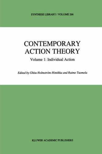 Tapa de Contemporary Action Theory Volume 1