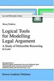 Tapa de Logical tools for modelling legal argument