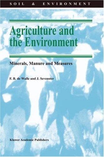 Tapa de Agriculture and the environment