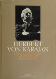 Tapa de Herbert von Karajan