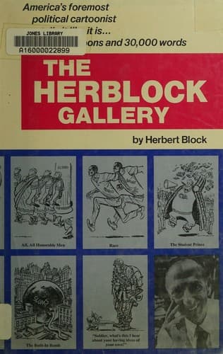 Tapa de The Herblock gallery