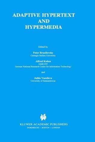 Tapa de Adaptive hypertext and hypermedia