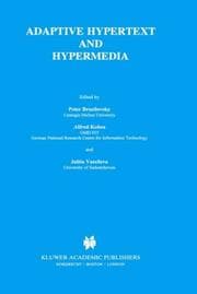 Tapa de Adaptive hypertext and hypermedia
