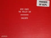 Tapa de Here comes the trolley car;