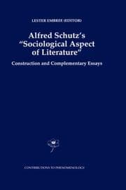 Tapa de Alfred Schutz's Sociological Aspect of Literature