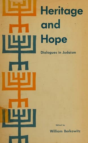 Tapa de Heritage and hope