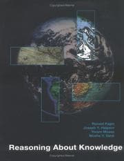Tapa de Reasoning about knowledge