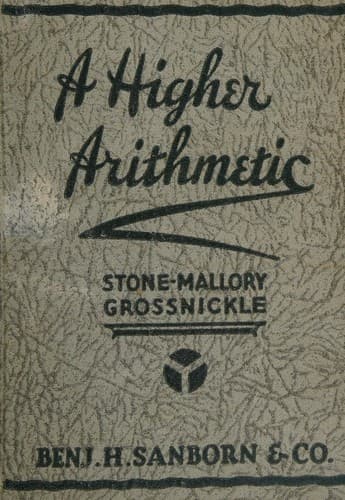 Tapa de A Higher Arithmetic