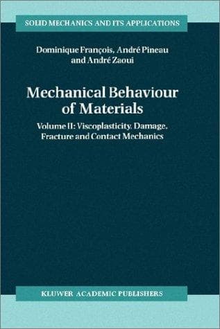 Tapa de Mechanical Behaviour of Materials: Volume II