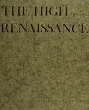 Tapa de The high Renaissance Italian painting