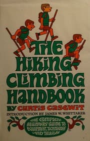 Tapa de The hiking-climbing handbook