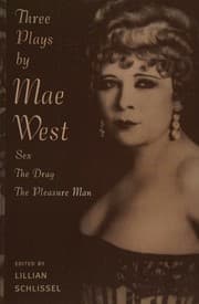 Tapa de Three Plays by Mae West