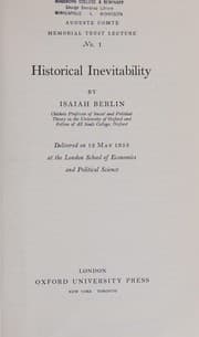 Tapa de Historical Inevitability