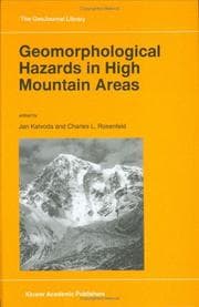 Tapa de Geomorphological hazards in high mountains areas