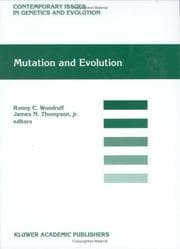 Tapa de Mutation and evolution