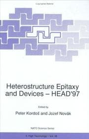 Tapa de Heterostructure epitaxy and devices--HEAD '97