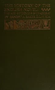 Tapa de The History of the English Novel, Complete 10 Vol. Set
