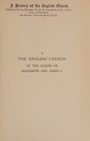 Tapa de A HISTORY OF THE ENGLISH CHURCH