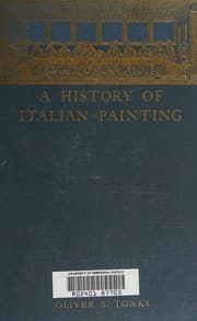 Tapa de A history of Italian painting