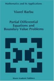 Tapa de Partial differential equations and boundary value problems