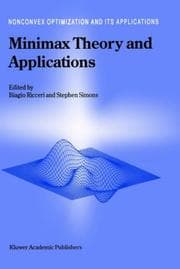 Tapa de Minimax theory and applications